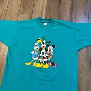 Vintage Disney Mickey Mouse T Shirt Men's Size XL‎ Single Stitch Made In USA
